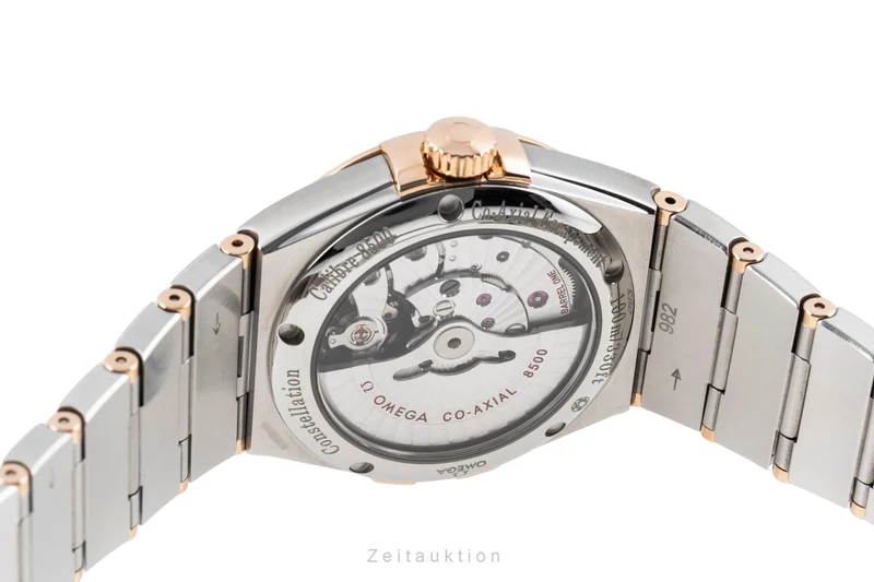 Omega Constellation steel / gold automatic men's watch 123.20.38.21.13.001 VP: 12600EUR [2604880]