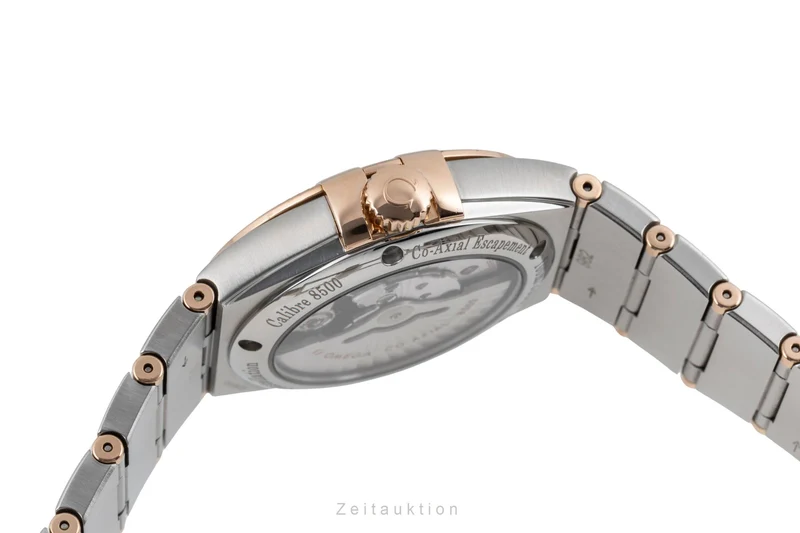 Omega Constellation steel / gold automatic men's watch 123.20.38.21.13.001 VP: 12600EUR [2604880]