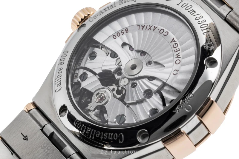 Omega Constellation steel / gold automatic men's watch 123.20.38.21.13.001 VP: 12600EUR [2604880]