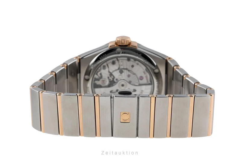 Omega Constellation steel / gold automatic men's watch 123.20.38.21.13.001 VP: 12600EUR [2604880]