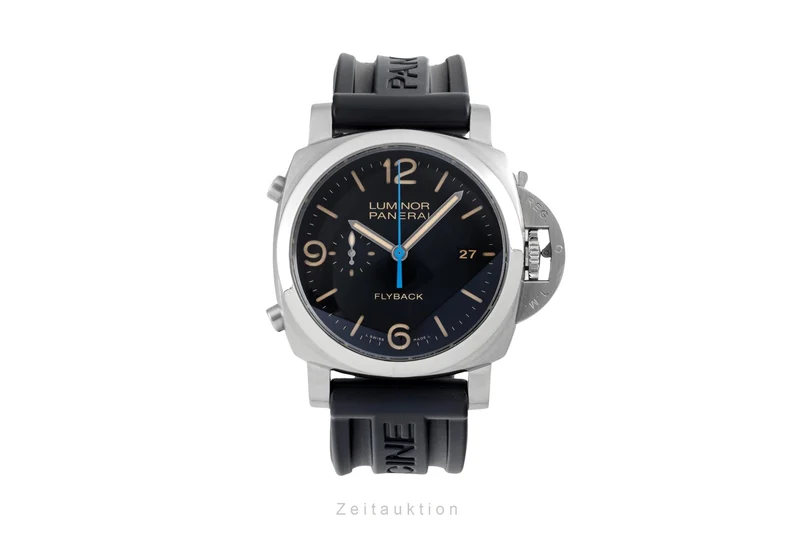 Panerai Luminor chronograph steel automatic men's watch PAM00524 VP: 10500EUR [2604946]