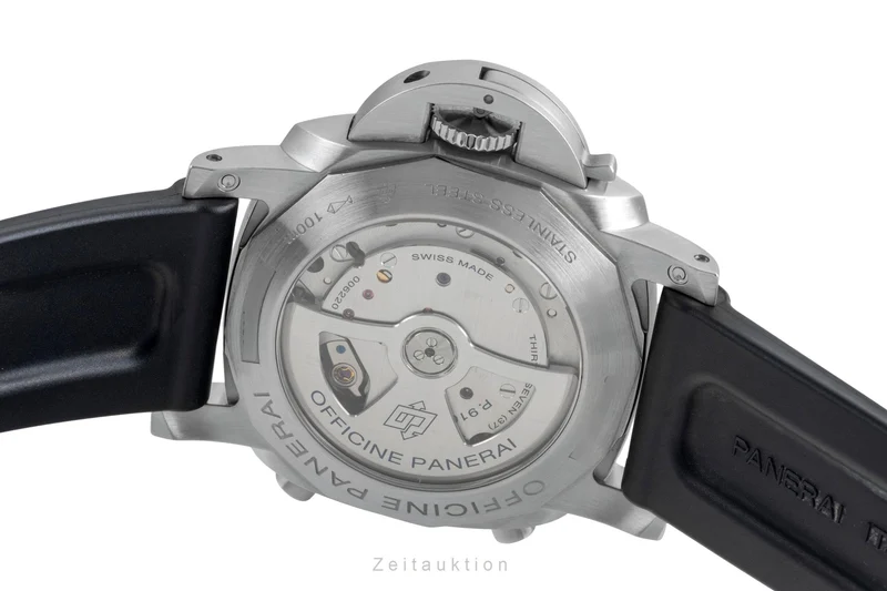 Panerai Luminor chronograph steel automatic men's watch PAM00524 VP: 10500EUR [2604946]