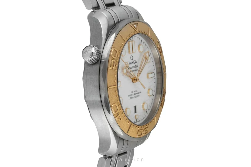 Omega Seamaster steel / gold automatic men's watch 522.21.42.20.04.001 LP: 10000EUR [2605258]