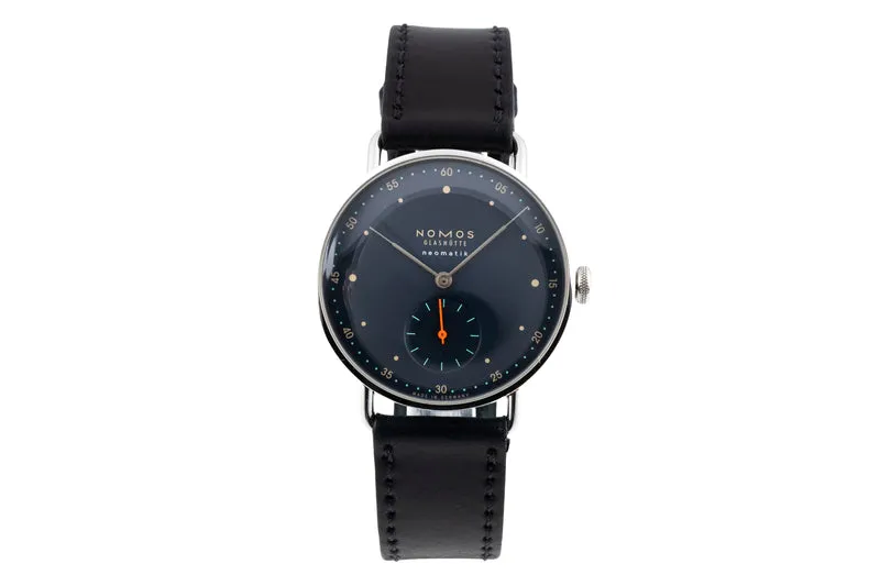 Nomos Metro steel automatic men's watch 1110 LP: 3620EUR [2604908]