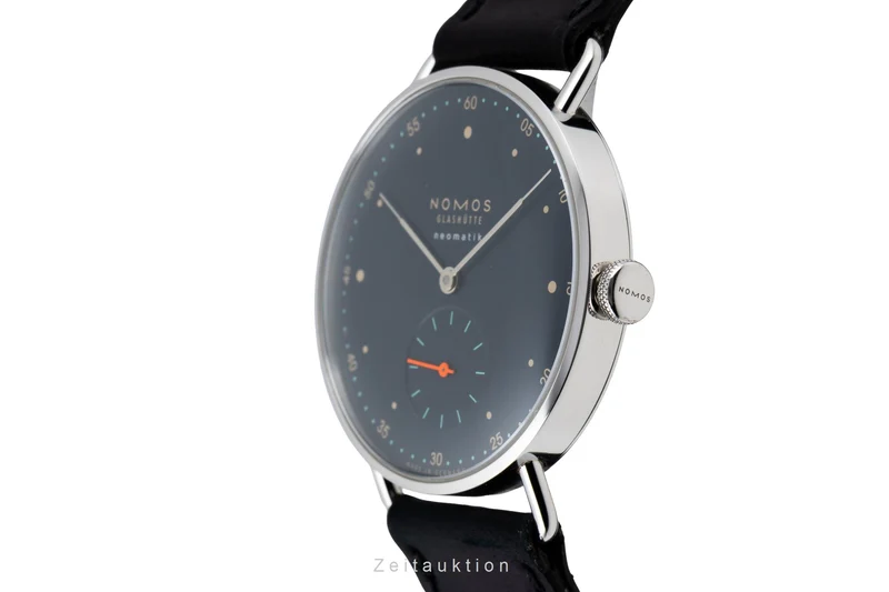Nomos Metro steel automatic men's watch 1110 LP: 3620EUR [2604908]