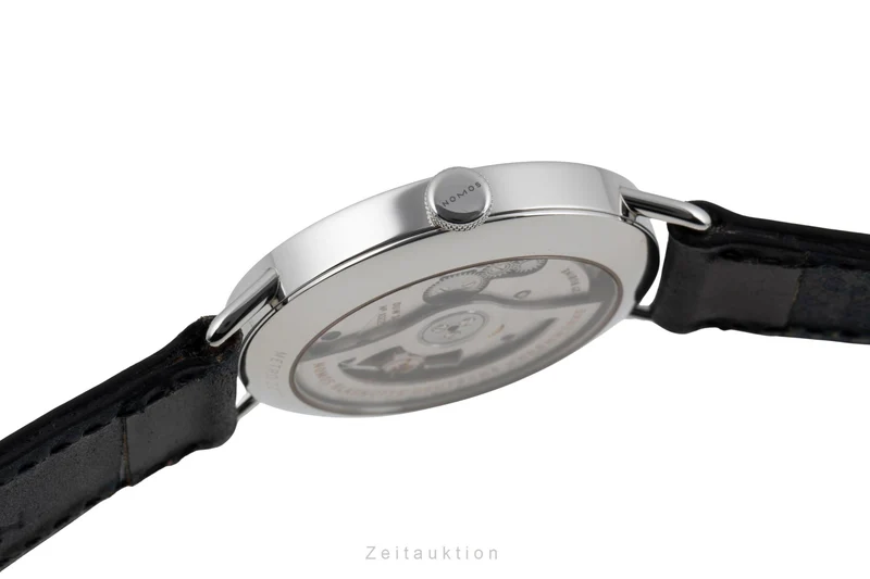 Nomos Metro steel automatic men's watch 1110 LP: 3620EUR [2604908]