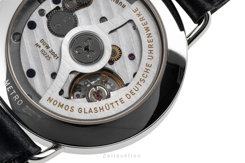 Nomos Metro steel automatic men's watch 1110 LP: 3620EUR [2604908]