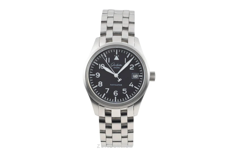Glashütte Navigator steel automatic men's watch 1-10-33-07-07-04 [2604853]