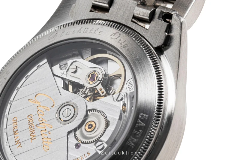 Glashütte Navigator steel automatic men's watch 1-10-33-07-07-04 [2604853]