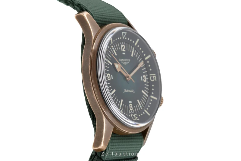Longines Legend Diver bronze automatic men's watch L3.774.1.50.2 LP: 3400EUR [2604887]