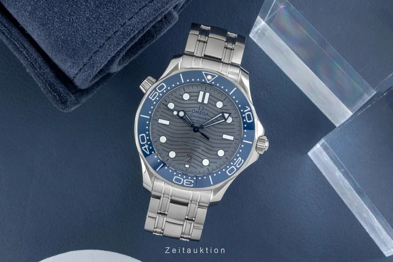 Omega Seamaster steel automatic men's watch 210.30.42.20.06.001 LP: 6500EUR [2605005]