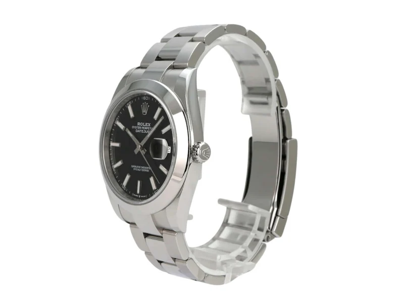 Rolex Datejust 41 Edelstahl 126300 Schwarz