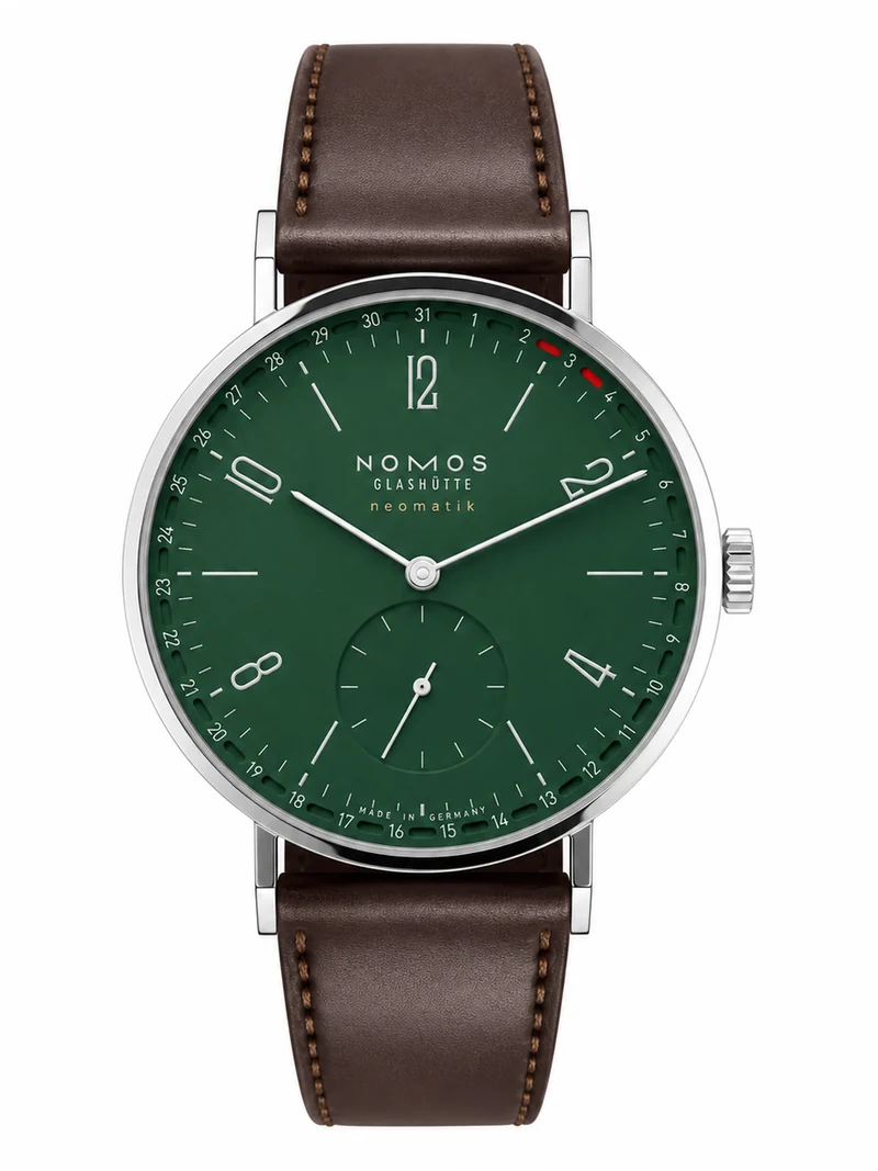 NOMOS Glashütte Tangente neomatik 38 Update Waldgrün