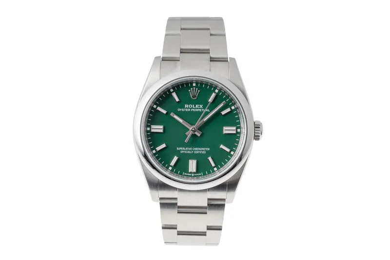 Rolex Oyster Perpetual steel automatic men's watch 126000-0005 [2605680]