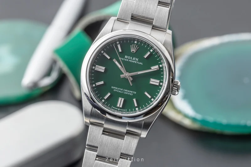 Rolex Oyster Perpetual steel automatic men's watch 126000-0005 [2605680]