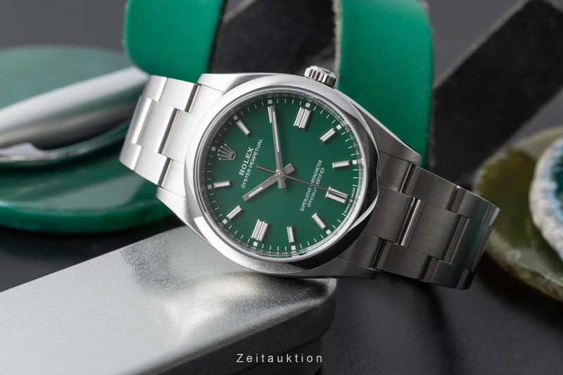 Rolex Oyster Perpetual steel automatic men's watch 126000-0005 [2605680]