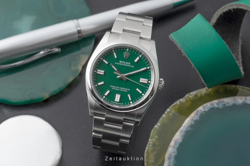 Rolex Oyster Perpetual steel automatic men's watch 126000-0005 [2605680]