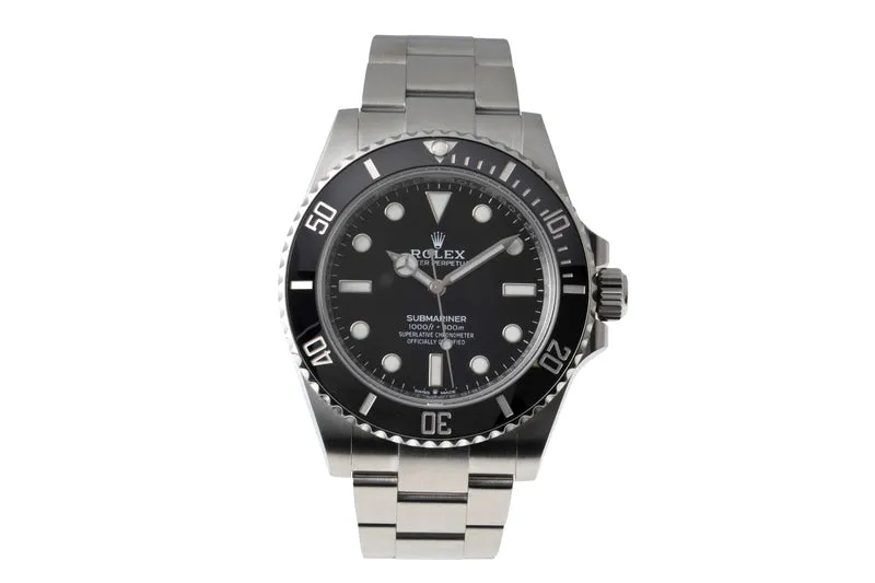 Rolex Submariner steel automatic men's watch 124060 [2605587]