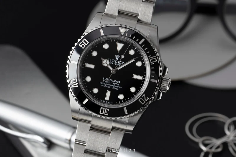 Rolex Submariner steel automatic men's watch 124060 [2605587]