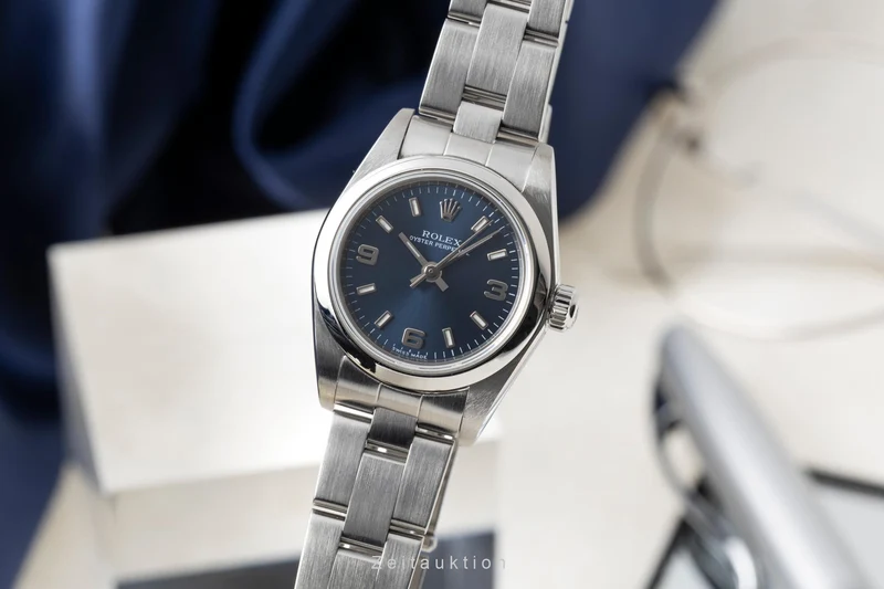 Rolex Oyster Perpetual steel automatic women's watch 76080 [2605419]