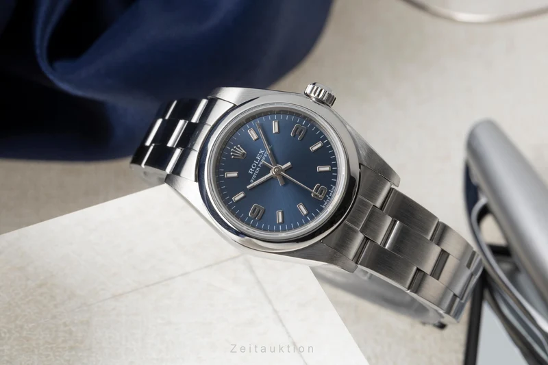 Rolex Oyster Perpetual steel automatic women's watch 76080 [2605419]