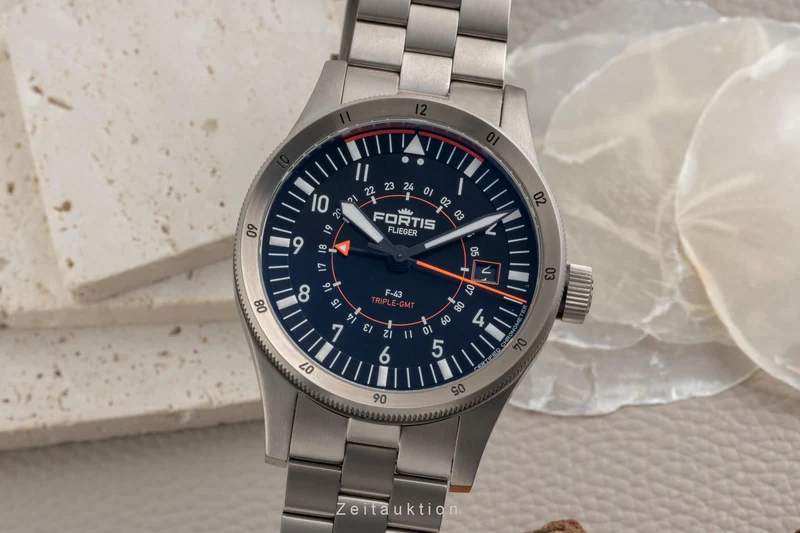 Fortis F-43 titanium automatic men's watch F4260000 [2605370]