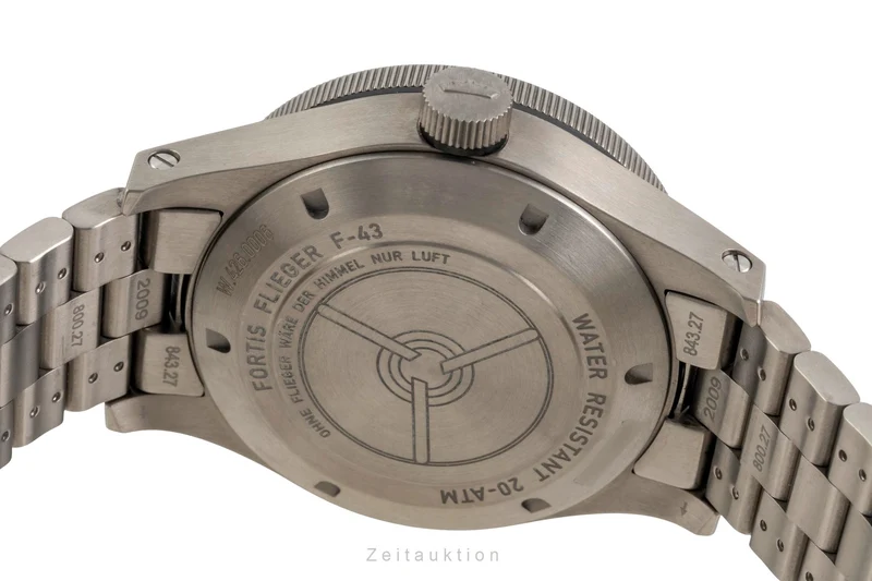 Fortis F-43 titanium automatic men's watch F4260000 [2605370]