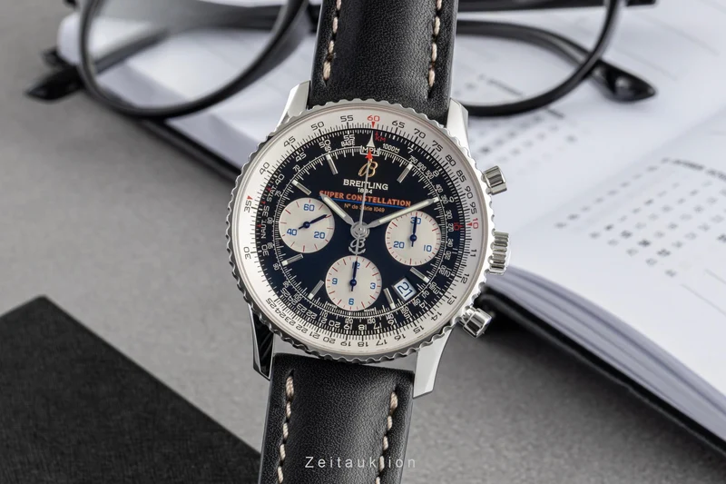 Breitling Navitimer chronograph steel automatic men's watch A23322-011SC Limited [2605097]