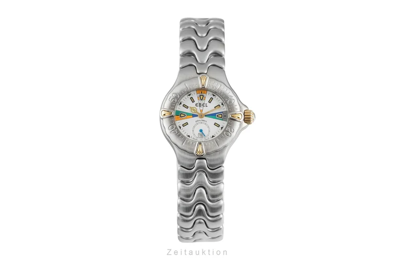 Ebel Sportwave steel / gold quartz women's watch E6012521 [2604728]