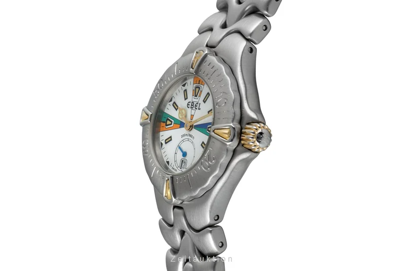 Ebel Sportwave steel / gold quartz women's watch E6012521 [2604728]
