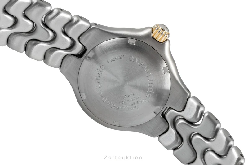 Ebel Sportwave steel / gold quartz women's watch E6012521 [2604728]