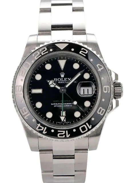 Rolex GMT-Master II Edelstahl 116710LN