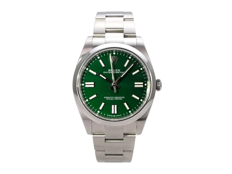 Rolex Oyster Perpetual 41 Ref. 124300 Grün