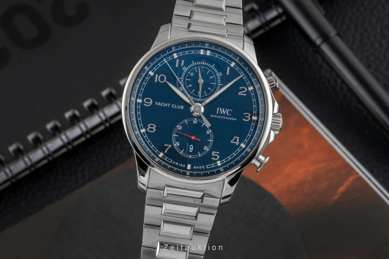 IWC Yachtclub chronograph steel automatic men's watch IW390701 LP: 13500EUR [2604999]
