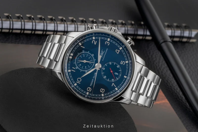 IWC Yachtclub chronograph steel automatic men's watch IW390701 LP: 13500EUR [2604999]