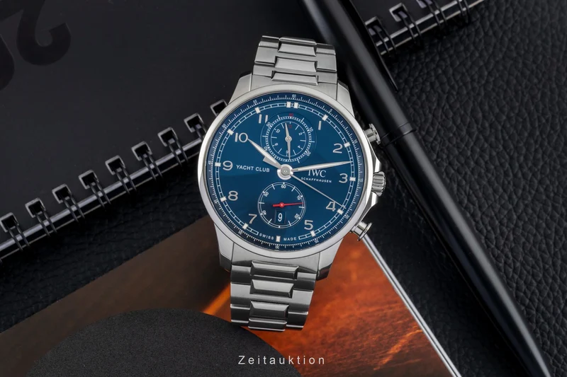 IWC Yachtclub chronograph steel automatic men's watch IW390701 LP: 13500EUR [2604999]