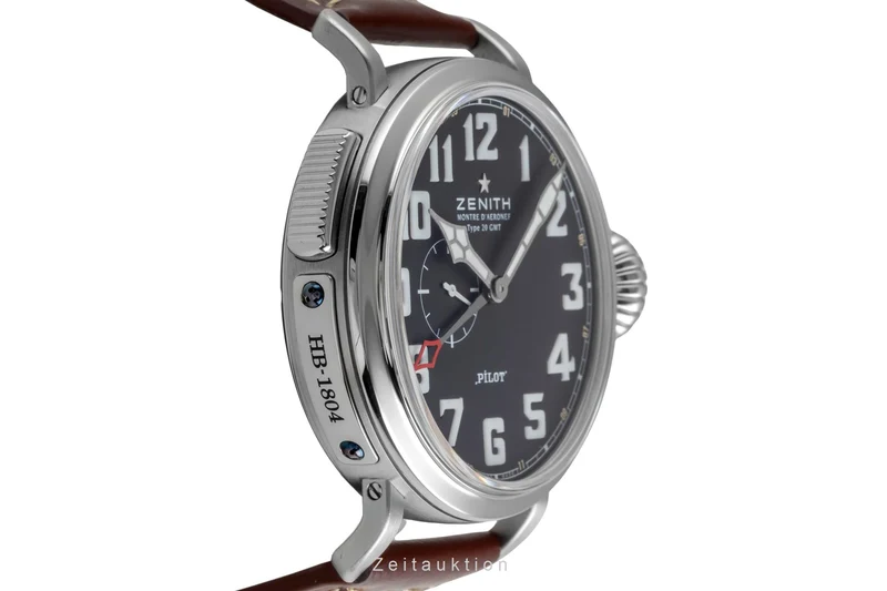 Zenith Pilot steel automatic men's watch 03.2430.693/21.C723 LP: 8500EUR [2604840]