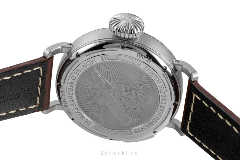 Zenith Pilot steel automatic men's watch 03.2430.693/21.C723 LP: 8500EUR [2604840]