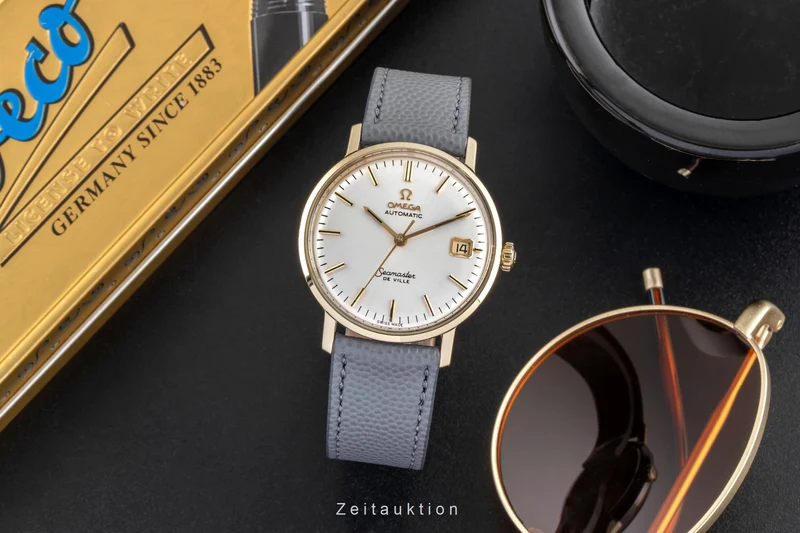 Omega Seamaster steel / gold automatic men's watch 166.020 CD 166.0020 Vintage [2604800]