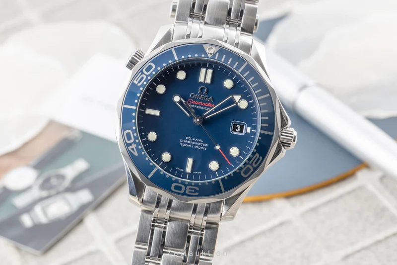 Omega Seamaster steel automatic men's watch 212.30.41.20.03.001 LP: 6500EUR [2604844]