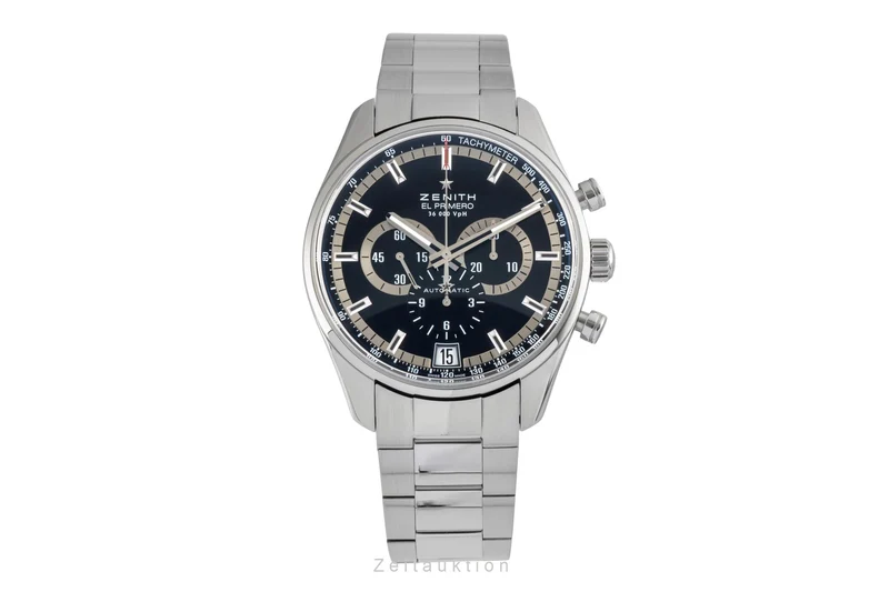 Zenith El Primero chronograph steel automatic men's watch 03.2040.400/21.M2040 VP: 11700EUR [2604847]