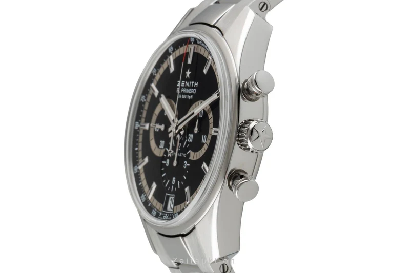 Zenith El Primero chronograph steel automatic men's watch 03.2040.400/21.M2040 VP: 11700EUR [2604847]