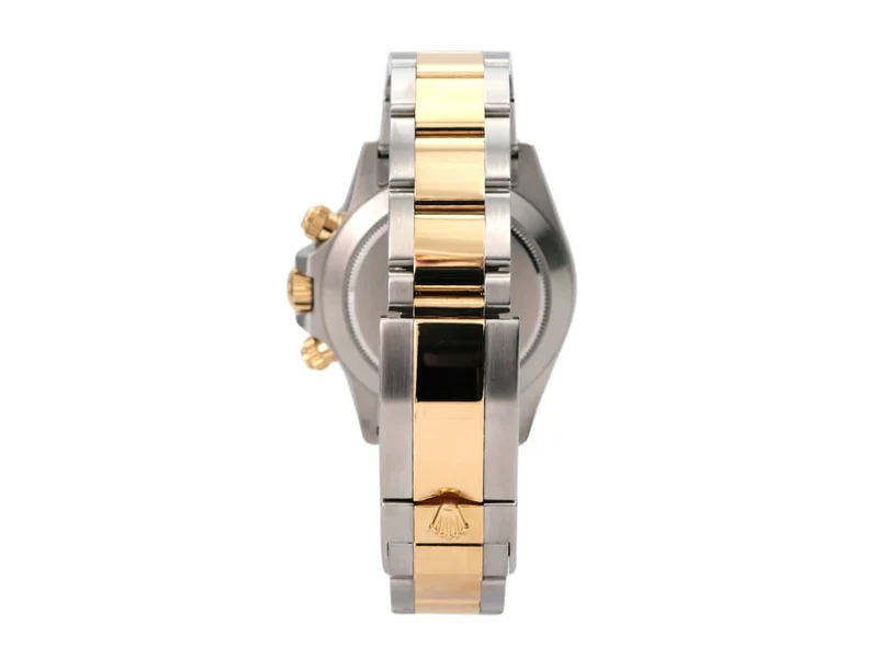 Rolex Daytona Edelstahl Gelbgold 116503 Weiss