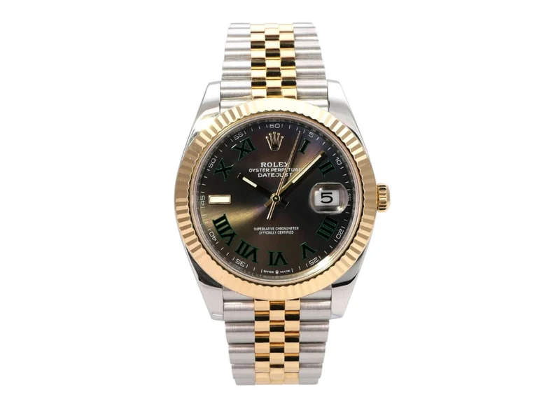 Rolex Datejust 41 Edelstahl Gelbgold 126333 Slate Jubile-Band