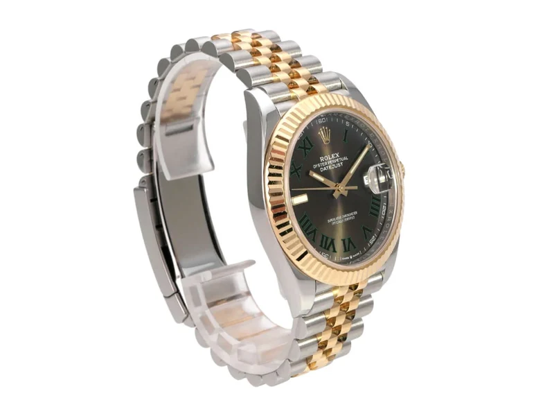 Rolex Datejust 41 Edelstahl Gelbgold 126333 Slate Jubile-Band