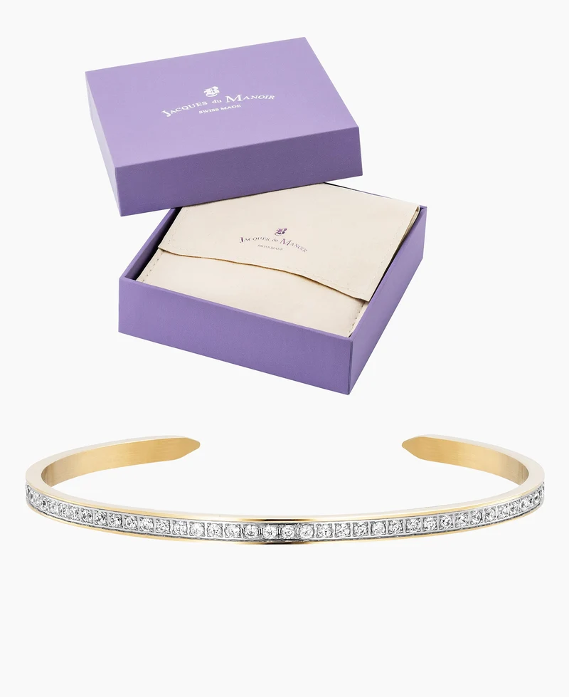 Bangle Gold Railstone