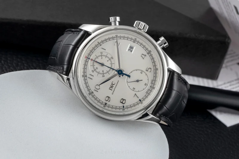IWC Portugieser chronograph steel automatic men's watch IW390403 [2604991]