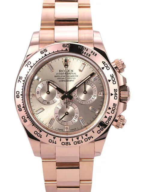 Rolex Cosmograph Daytona 116505 Everose-Gold Pink Diamant