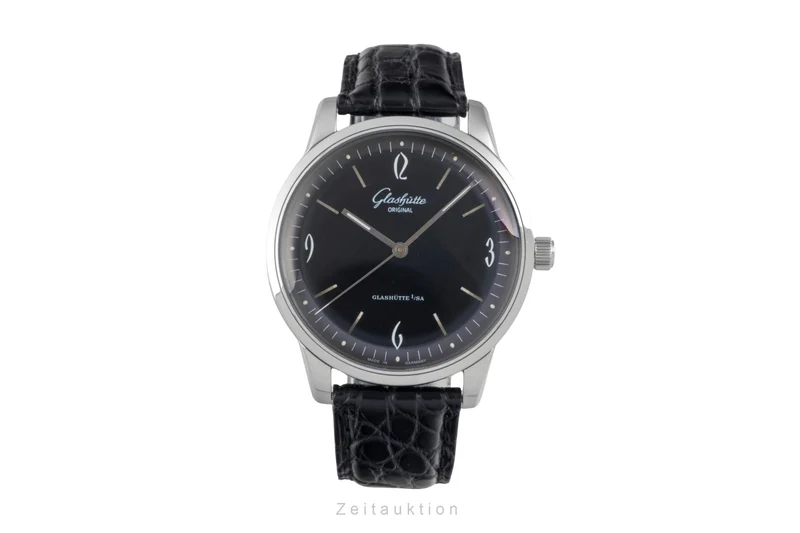Glashütte Sixties steel automatic men's watch 1-39-52-04-02-04 LP: 7100EUR [2604984]