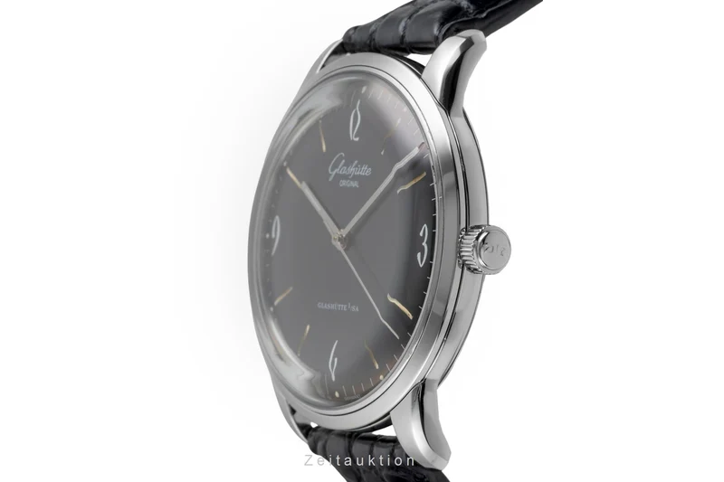 Glashütte Sixties steel automatic men's watch 1-39-52-04-02-04 LP: 7100EUR [2604984]